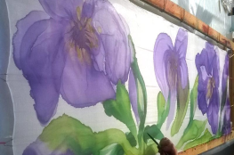 Namaluj Jedwabny Szal Apaszkę