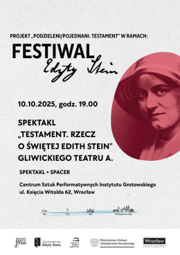 Testament. Rzecz o Świętej Edith Stein