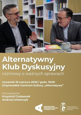 Alternatywny Klub Dyskusyjny | rozmowy o ważnych sprawach
