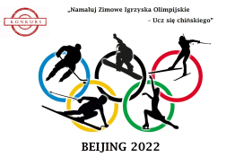 Wydarzenie Nauka i Edukacja Namaluj Zimowe Igrzyska Olimpijskie – Ucz się chiń