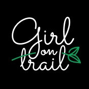 Girl on trail