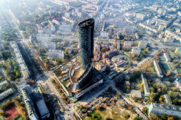 Wrocław Atrakcja Punkt widokowy Skytower 