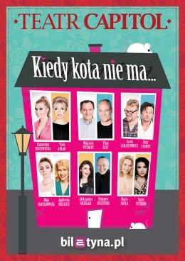 Siedlce Wydarzenie Spektakl Kiedy kota nie ma...