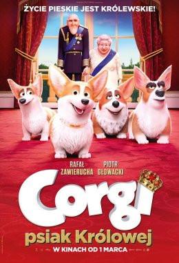Chmielno Wydarzenie Film w kinie Corgi, psiak Królowej