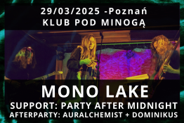 Poznań Wydarzenie Koncert Mono Lake: Psych Rock/Eletro Night