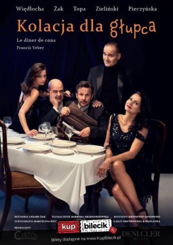 Poznań Wydarzenie Spektakl Kolacja dla głupca - Cezary Żak, Bartłomiej Topa