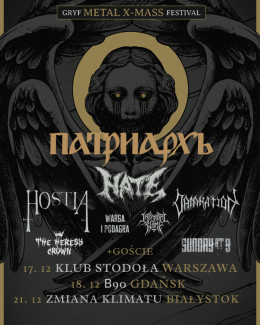 Gdańsk Wydarzenie Festiwal Gryf Metal X-Mass Festival
