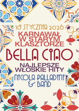 Wrocław Wydarzenie Koncert Bella Ciao - najlepsze włoskie hity gra Nicola Palladini & Band