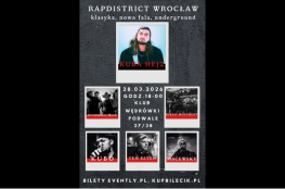 Wrocław Wydarzenie Koncert RAPDISTRICT WROCŁAW 28.03.2026