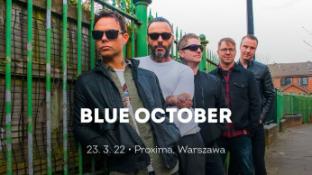 Warszawa Wydarzenie Muzyka Blue October