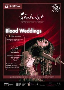 Kraków Wydarzenie Spektakl Blood Weddings - Abrego Teatro (Spain)