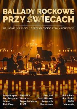 Poznań Wydarzenie Koncert Ballady rockowe przy świecach