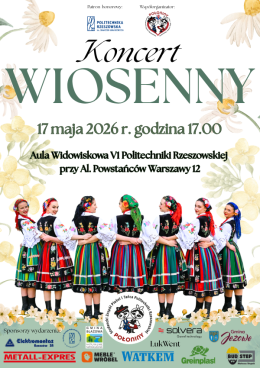 Rzeszów Wydarzenie Koncert Koncert Wiosenny SZPiT PRz "POŁONINY"