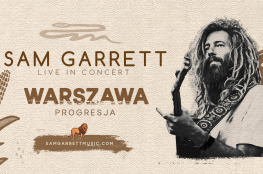 Warszawa Wydarzenie Koncert SAM GARRETT Live in Warsaw