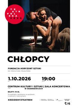 Skierniewice Wydarzenie Spektakl CHŁOPCY | TEATR POLSKA 2026