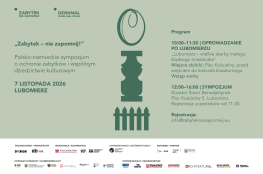 Wydarzenie Nauka i Edukacja „Zabytek – nie zapomnij!" 