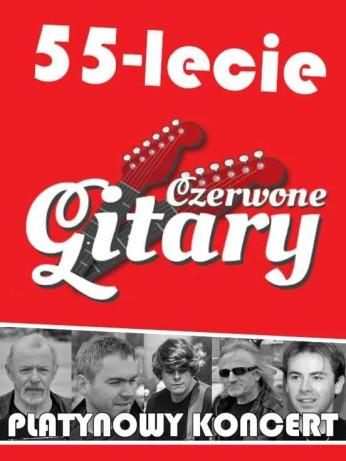 Warszawa Wydarzenie Koncert CZERWONE GITARY 55 LECIE -PLATYNOWY KONCERT