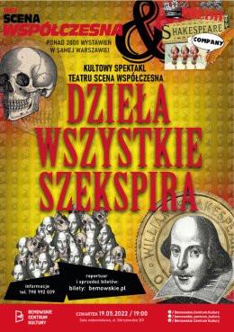 Warszawa Wydarzenie Spektakl DZIEŁA WSZYSTKIE SZEKSPIRA - Teatr Scena Współczesna