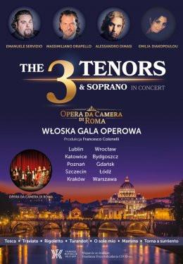 Warszawa Wydarzenie Koncert The 3 Tenors & Soprano - Włoska Gala Operowa