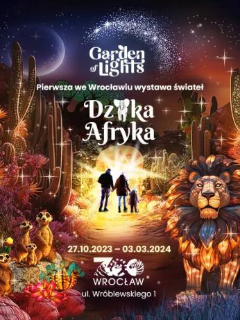 Warszawa Wydarzenie Widowisko Garden of Lights „Dzika Afryka” - bilet jednorazowy - Wrocław
