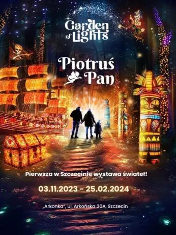 Szczecin Wydarzenie Widowisko Garden of Lights „Piotruś Pan” - bilet jednorazowy - Szczecin