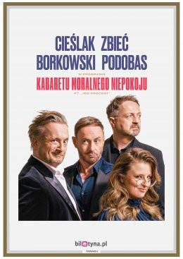 Pruszków Wydarzenie Kabaret Kabaret Moralnego Niepokoju - 100 procent (Cieślak, Zbieć, Borkowski, Podobas)