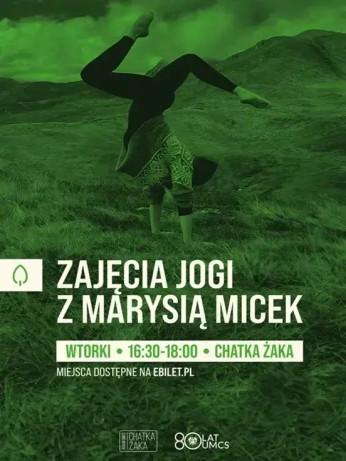 Lublin Wydarzenie Imprezy Sportowe Zajęcia jogi z Marysią Micek - KARNET (1 ZAJĘCIA)